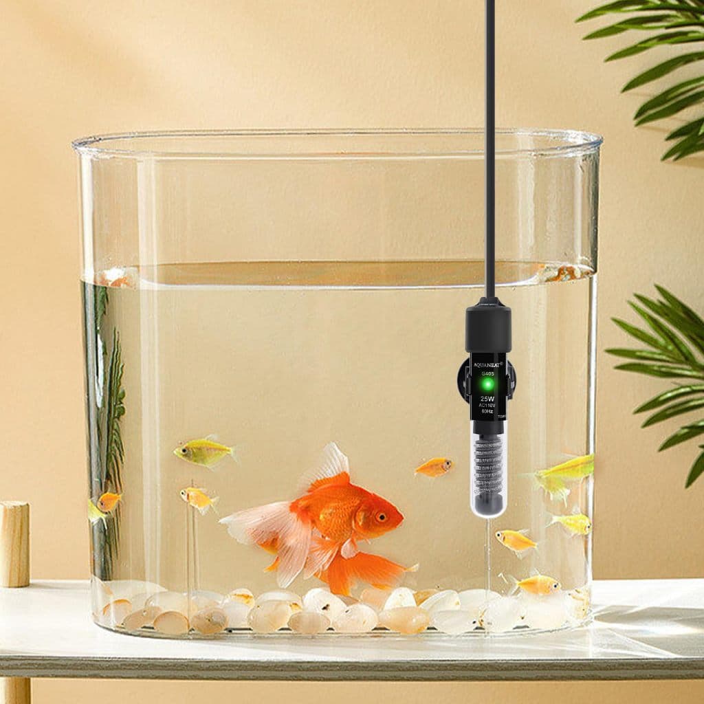 Mini Haste De Aquecimento Controle termostato aquario Para Tanque Temperatura Constante De Aquário 26 Graus