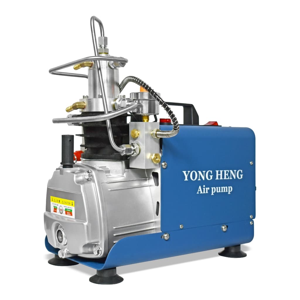 YONGHENG 300bar PCP Compressor de ar Auto-Stop Paintball Compressor de alta pressão 220V