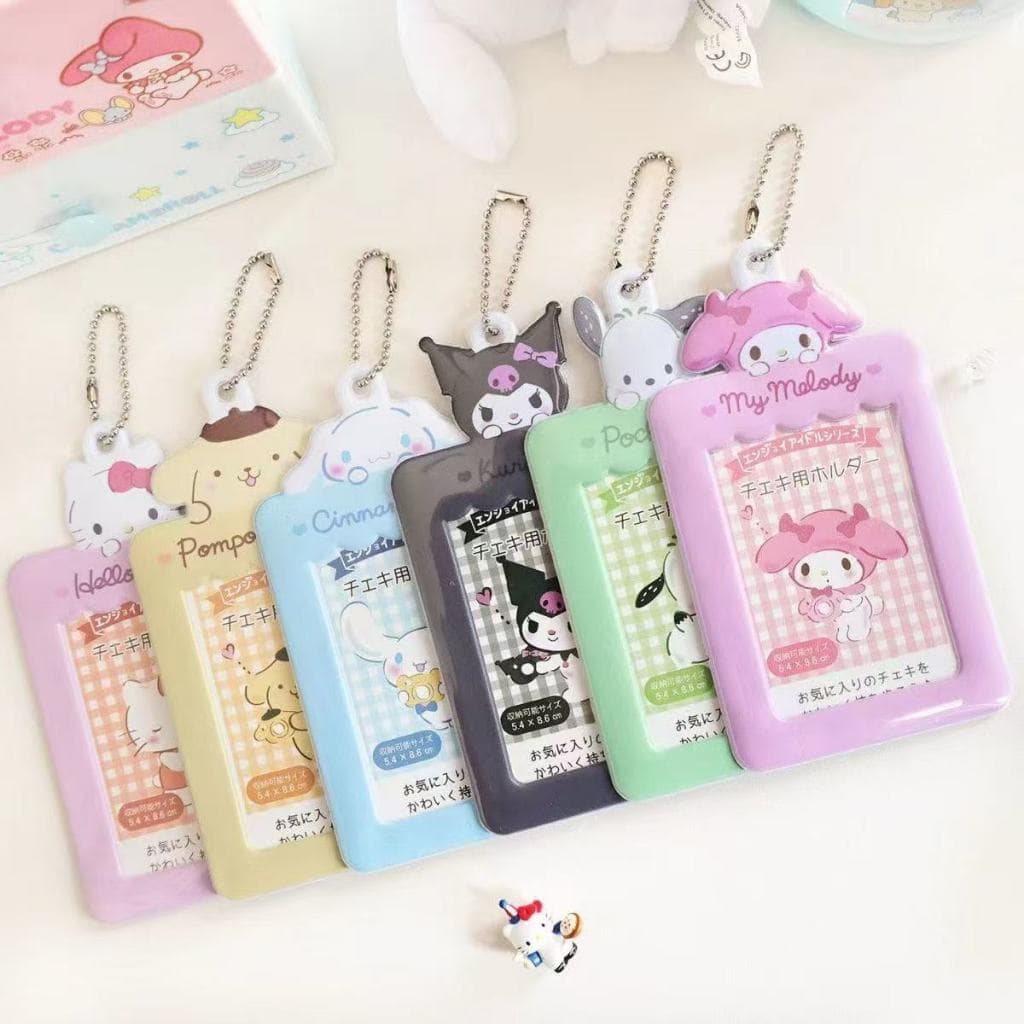 Sanrio Porta-Cartões Com Fotos De 3 Polegadas Kuromi Plush
