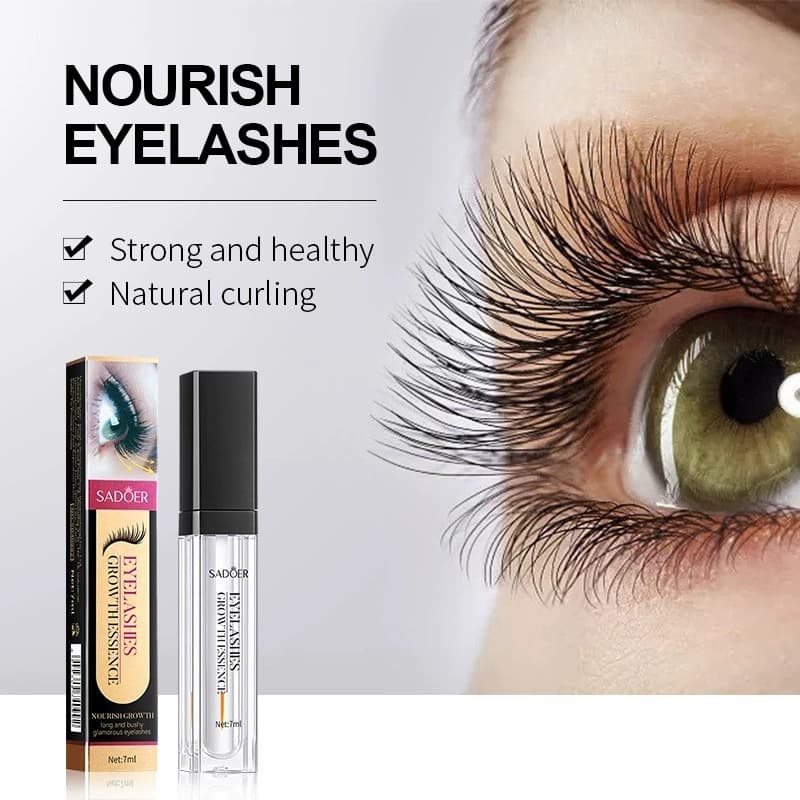Soro De Crescimento De Cílios Premium Poderoso Maquiagem Alongamento De Pestanas Mais Grossas - 7ml