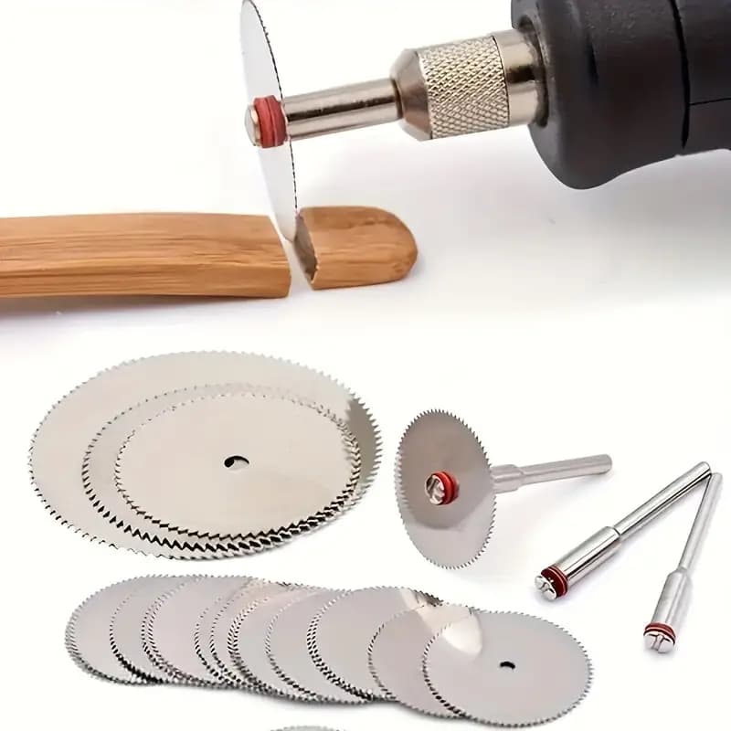 Mini Serra Disco Corte Furadeira Micro Retifica 7pcs Qualidade Premium