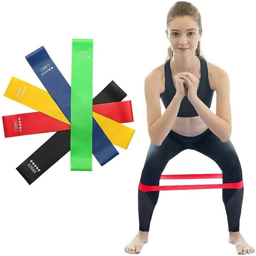 Faixa Elástica de Resistência-Ideal para Yoga, Pilates, Academia e Treino em Casa| Malhação Muscular