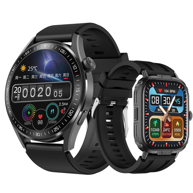 Relógio Inteligente Original Esporte Resistente Esportivo Masculino Smartwatch À Prova Dwaterproof Água IP67 Monitoramen