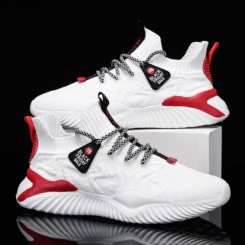 Tênis Confortáveis/Sapatos Esportivos Para Homens Da Moda Meias Casuais