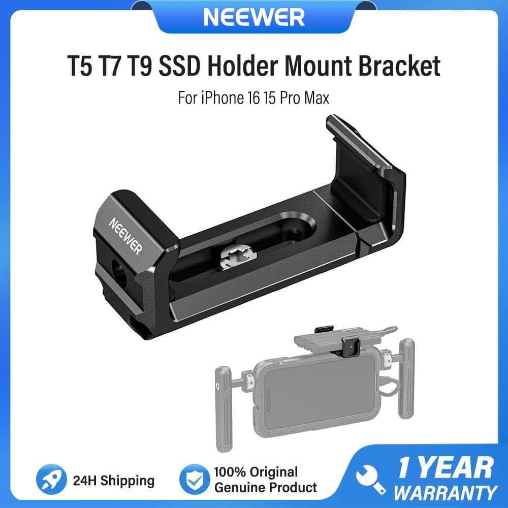 NEEWER UA051 T5/T7/T9 Suporte SSD Portátil Para Gaiola De Telefone 17 16 Pro/Max