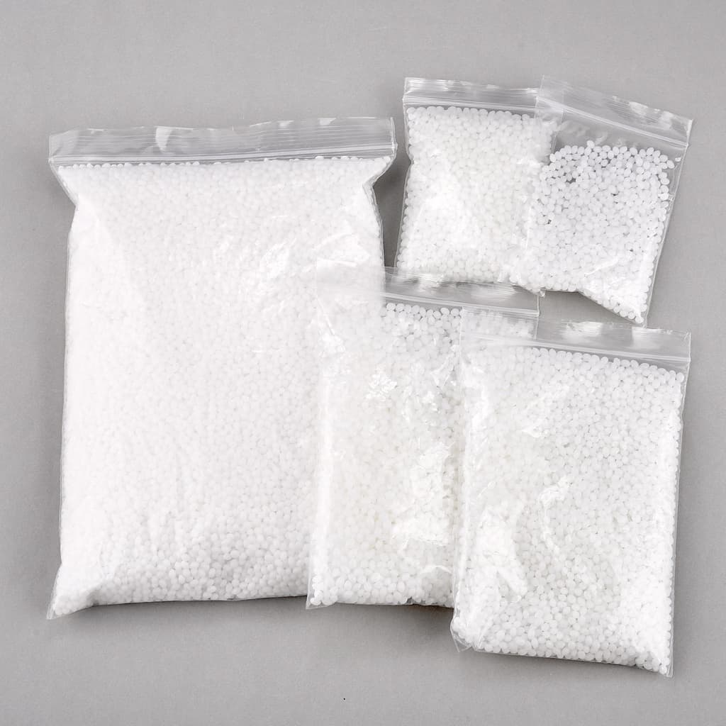 20/50/100g Solo De Plástico Transparente DIY Cristal Termoplástico Livre Resina Argila Branco PCL Grânulos Material Arte