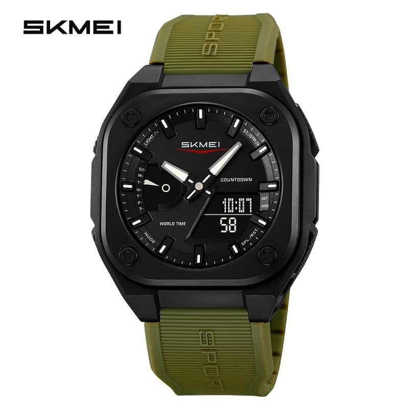 SKMEI 2328 Novo Relógio Digital Moda Esporte De Pulso Masculino Contagem Regressiva Luz Do Dia Economizando Tempo Com 5