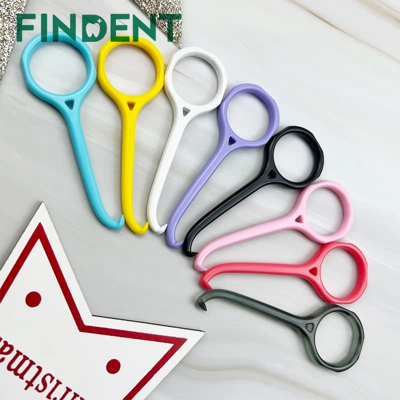 50 Pçs/Saco Alinhador Removedor Dental Ortodôntico Invisível Chaves Plástico Gancho Ferramenta De Remoção Cuidados Orais