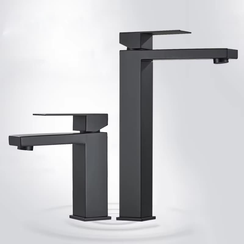 Torneira Monocomando Cascata Baixa Misturador Banheiro quente e fria torneira armario de banheiro