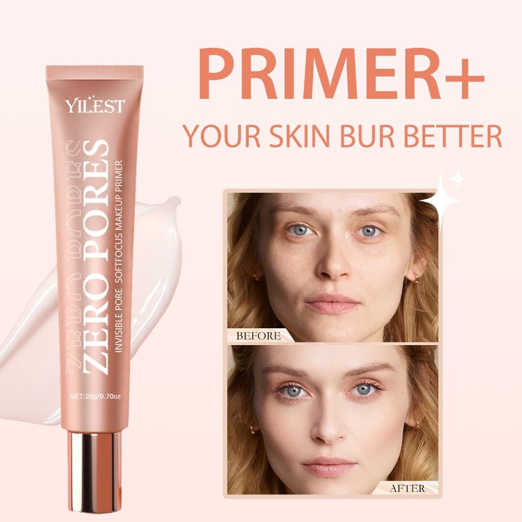 Makeup Primer Oil Control Base Invisible Pore Soft Focus Long-lasting Brighten Smooth Skin