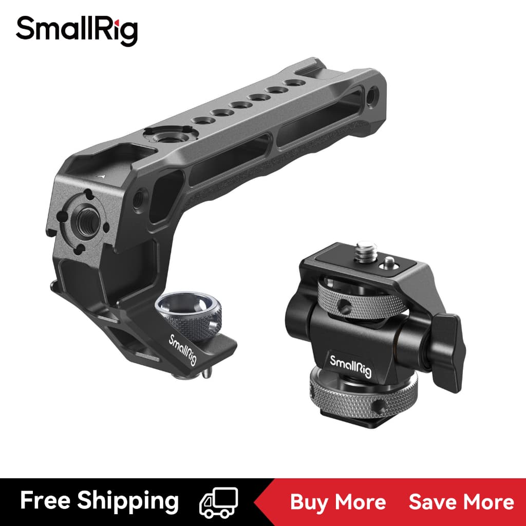 Alça Superior SmallRig Com Kit De Suporte Para Monitor , Furos De Localização ARRI # 3765 E Sapata Fria 2905B , (Compatí