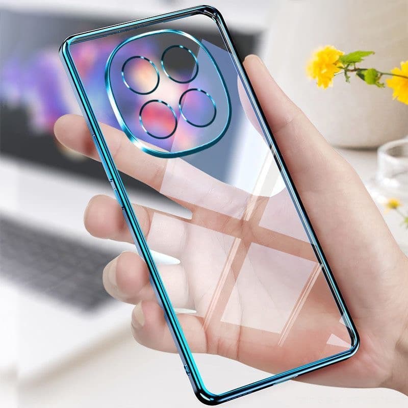 Xiaomi Redmi Note 14 Pro Plus + 5G RedmiNote14 Note14Pro 14Pro + Soft Case Revestimento De Luxo Transparente Silicone À
