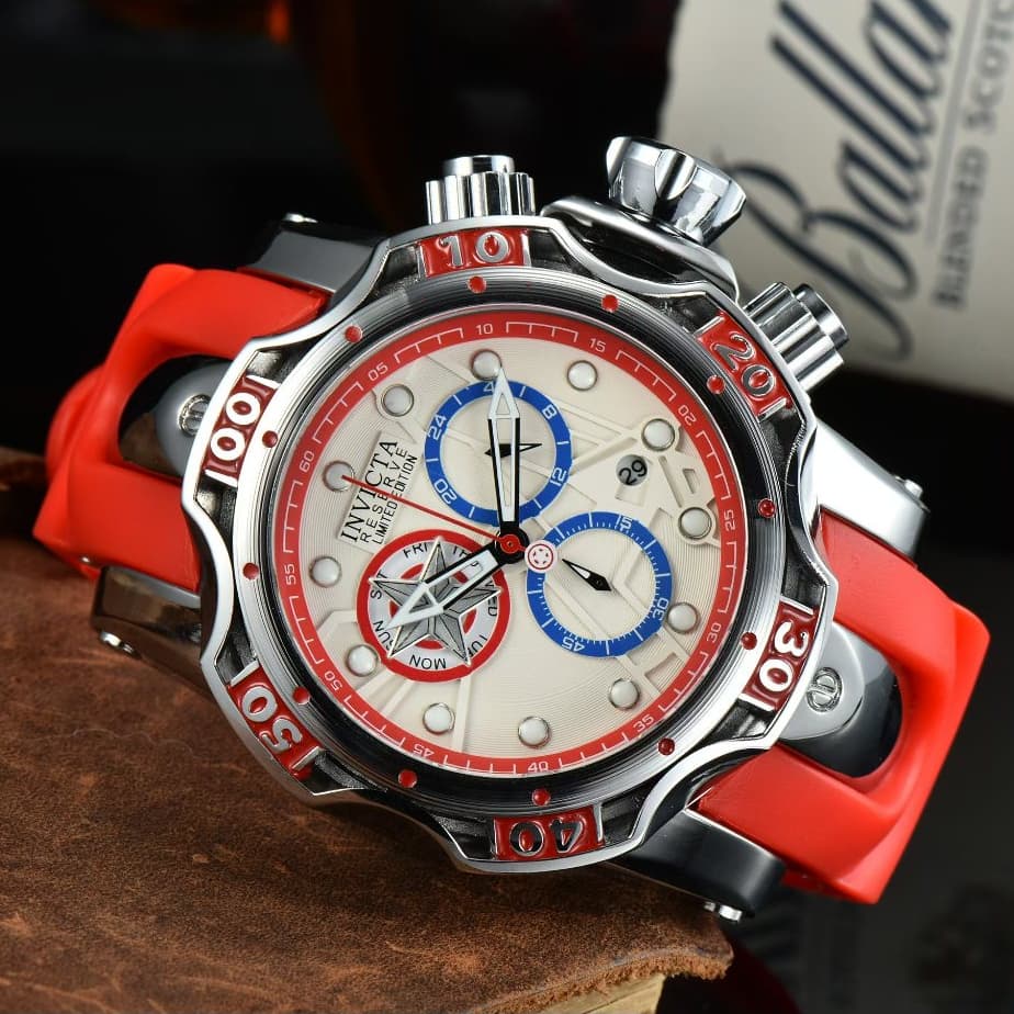 Invicta novo estilo movimento de quartzo relógio de pulso prata caso moda único relógio masculino dgyh