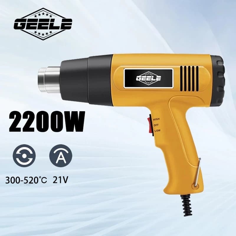 Soprador Térmico 2200w 220volts/amarelo