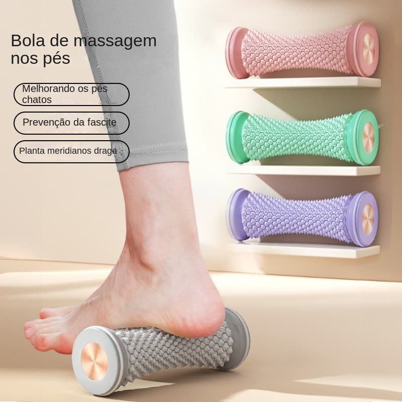 Rolo De Massagem Massageador De Pés , Bola De Ioga , Fáscia Plantar , Cuidados De Relaxamento Muscular