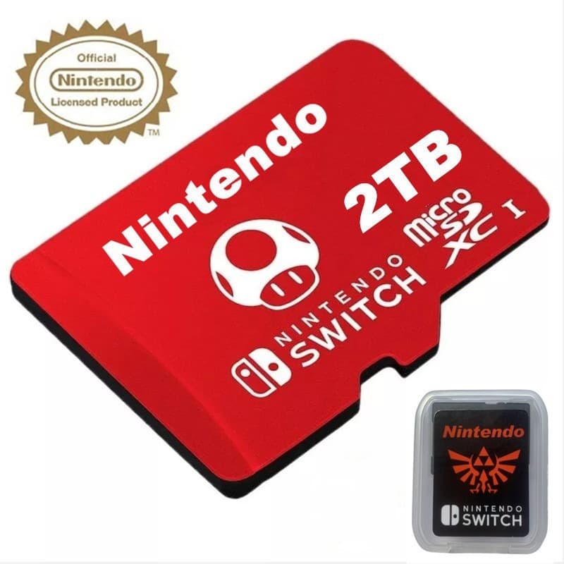 Atacado Novo Cartão De Memória Super NINTENDO De 2 Tb Para Câmeras De Smartphones Switch Jogo MP4