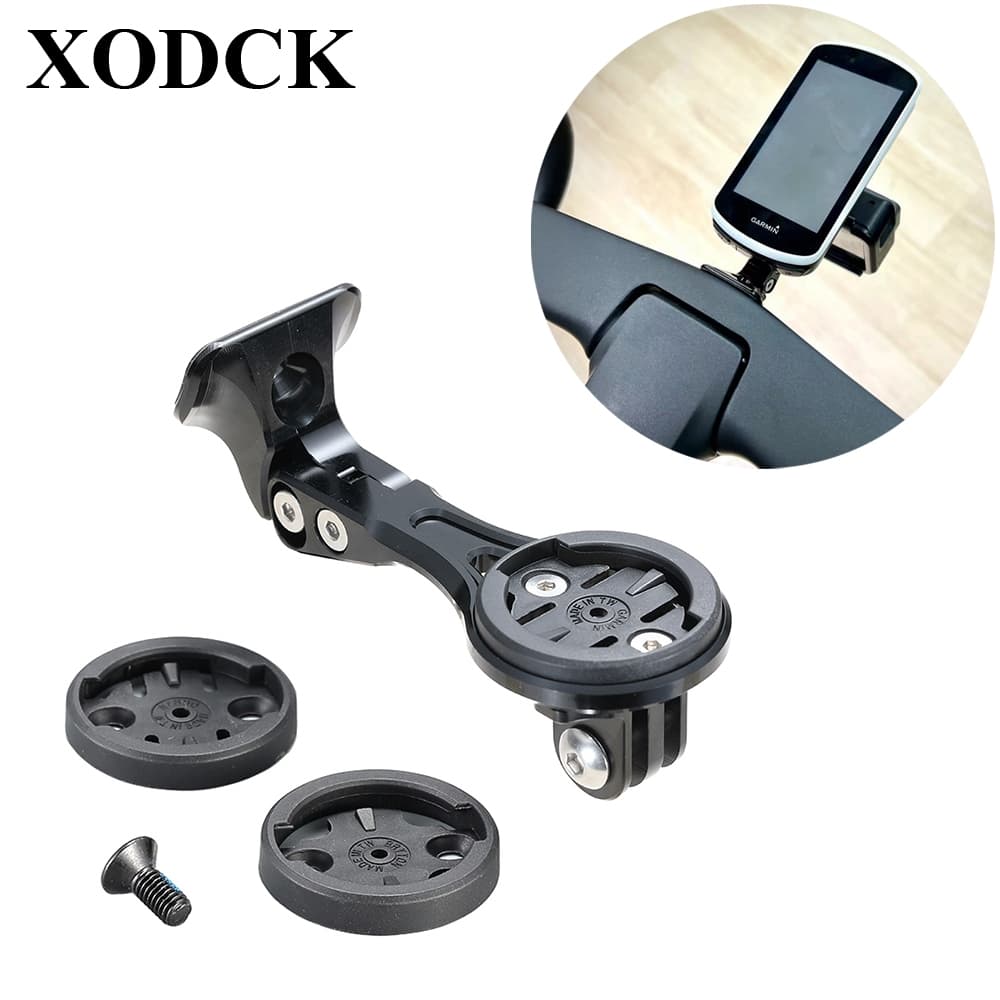 Adequado para trek Bontrager Madone Emonda Aeolus RSL alça integrada liga de alumínio cronômetro suporte Gopro suporte d