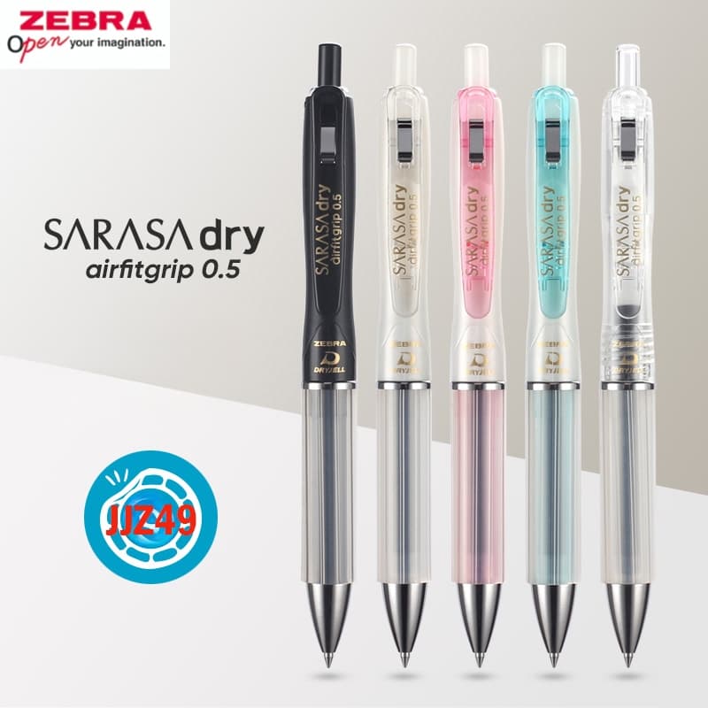 Caneta De Gel De Imprensa Japonesa Zebra JJZ49 SARASA Seca De Secagem Rápida 0.5 Mm