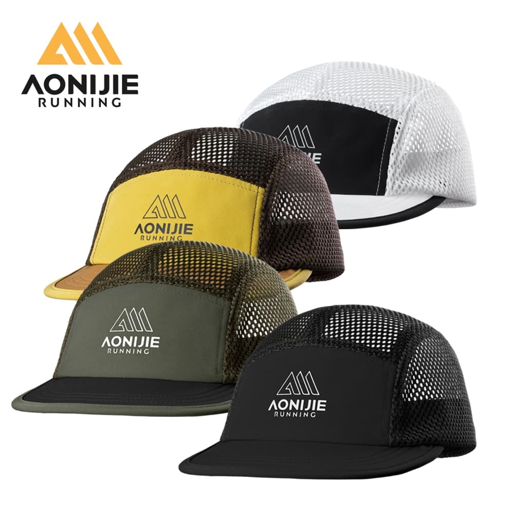 AONIJIE E4631 Boné De Corrida Para Homens Mulheres Viseira Respirável Chapéu De Caminhoneiro Trilha Jogging Golfe Tênis