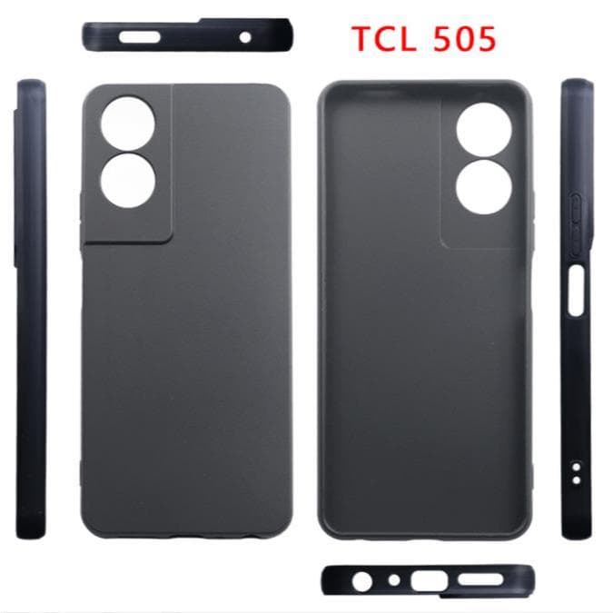 Capa TPU Macia Para TCL 505 T509K T5094 503 502 K11 501 De Telefone De Silicone Protetor Traseiro