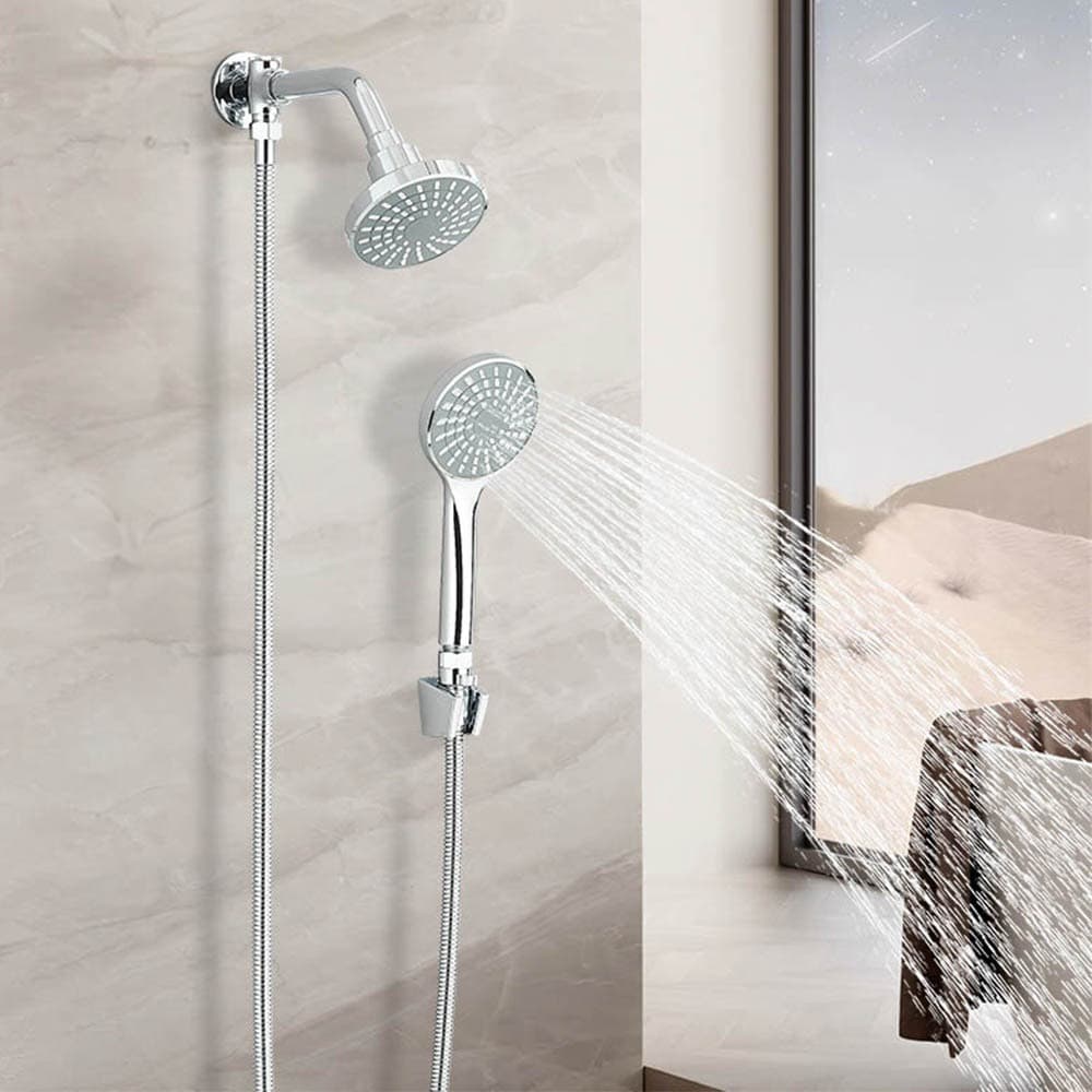 Indicado Chuveiro Ducha Chuveirinho Luxo E Desviador Kit completo