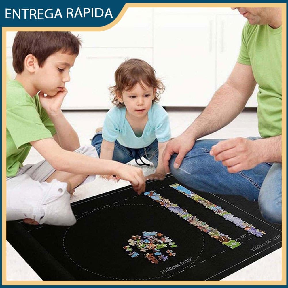 2.000 peças tapete de placa de quebra-cabeça Universal tapete de armazenamento de feltro