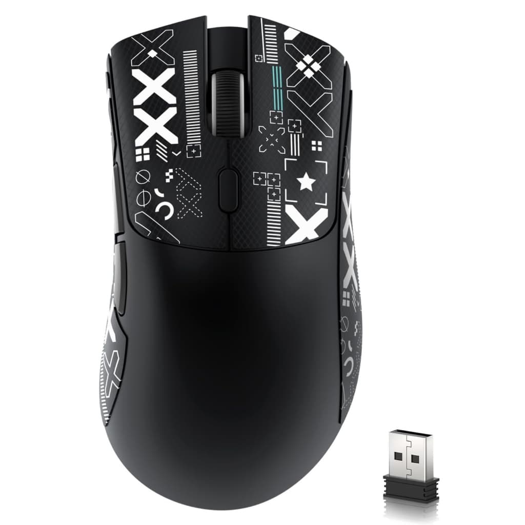 ATTACK  SHARK R1 Mouse with PAW3311 Sensor Three-mode Wireless Bluetooth Gaming Mouse Customizable