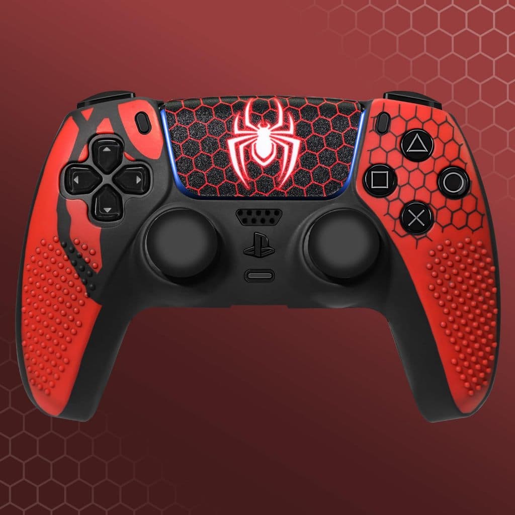 Pele Do Controlador PS5 , Acessórios Capa Antiderrapante De Silicone