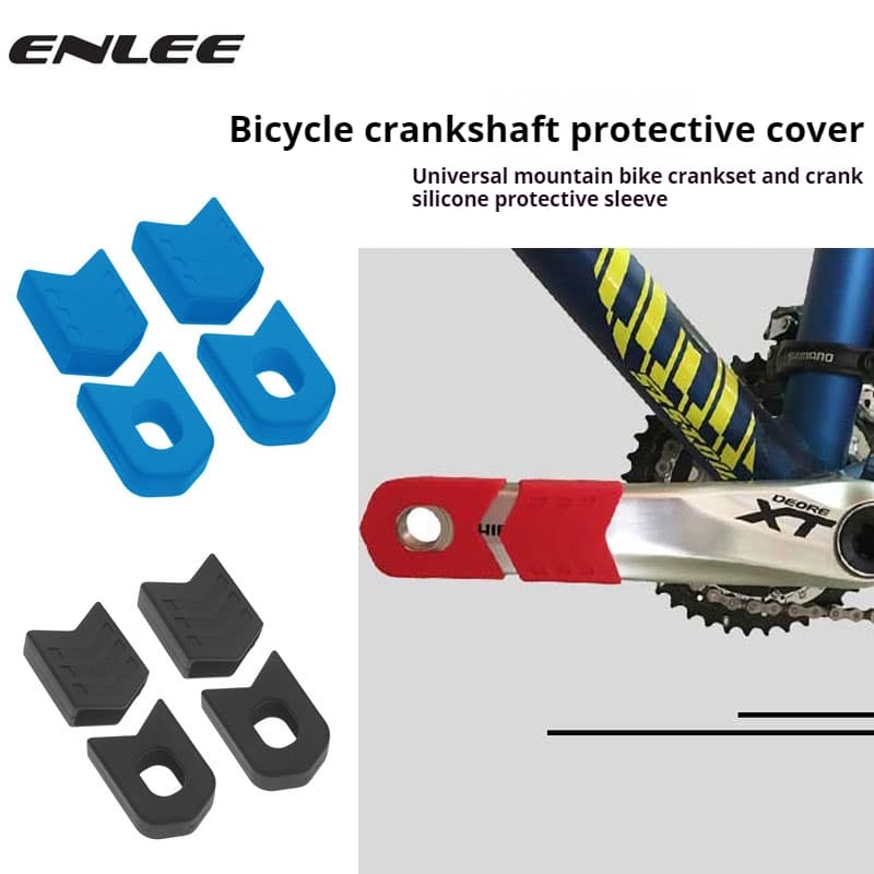 ENLEE Capa Protetora Para Manivela De Bicicleta , Conjunto De MTB , Universal Braço , 4 Peças/1