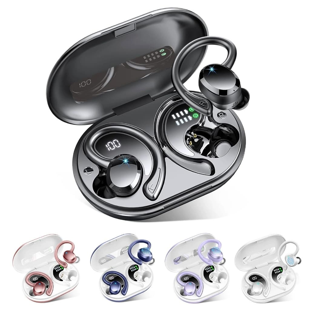 Fones De Ouvido Sem Fio , Graves Estéreo Bluetooth 5.3 , Microfone Intra-Auricular Com Cancelamento De Ruído , IP7 À Pro