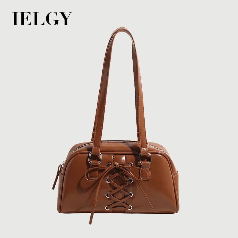 IELGY Bow Commuter Underarm Bag Bolsa portátil de travesseiro de boliche de um ombro