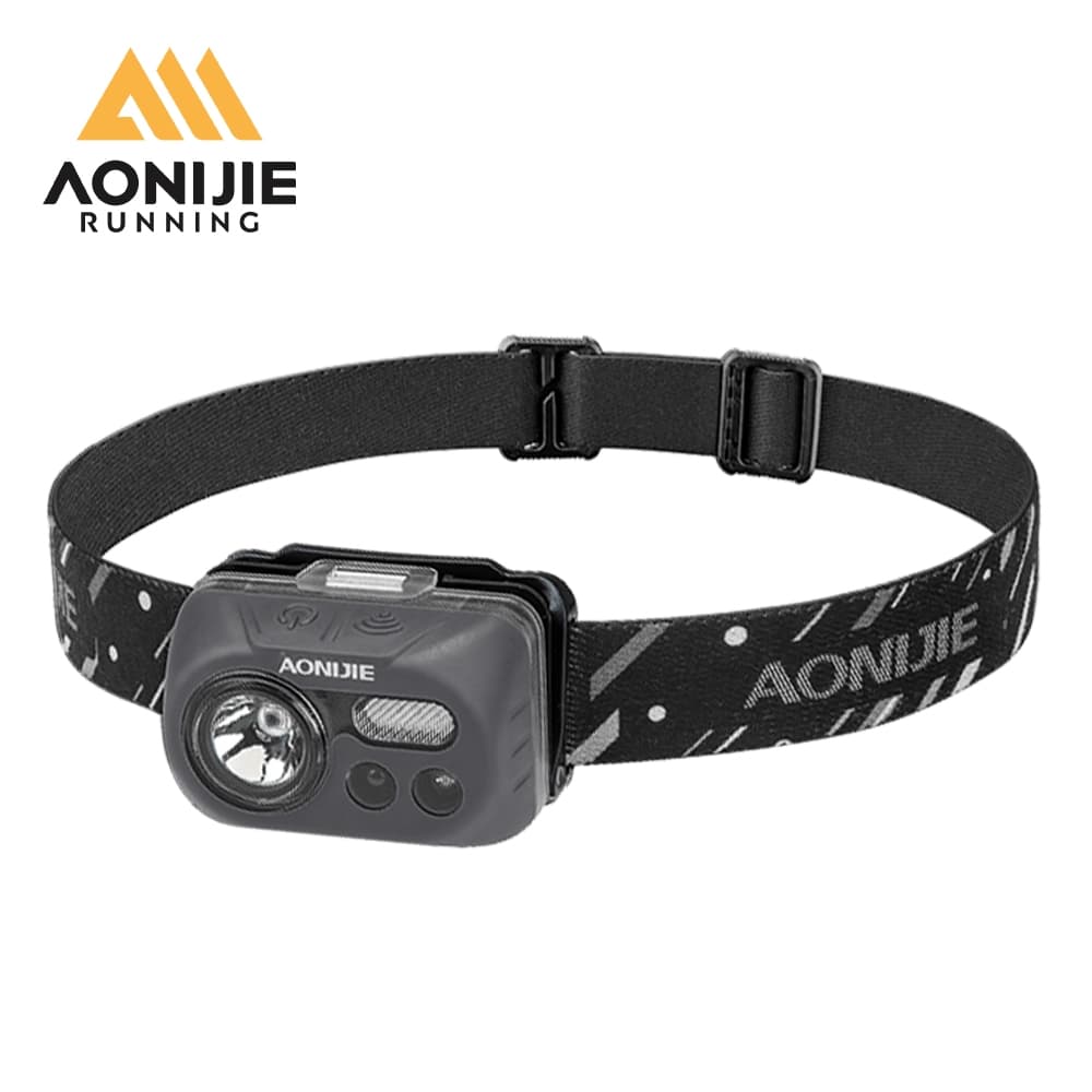 AONIJIE E4031 À Prova D'água Sensível LED Farol Lanterna Sensor Luz Para Corrida Pesca Acampamento