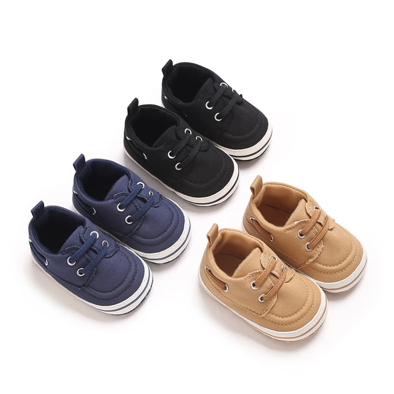 Sapatos De Bebê Outono Meninos Respirável Antiderrapante Tênis Casuais Sola Macia Sapato De Caminhada Da Criança Primeir