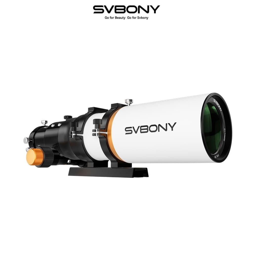 Svbony SV503 70F/6.78 ED Flatfield Refrator OTA Portátil Extra Baixa Dispersão Para Astrofotografia