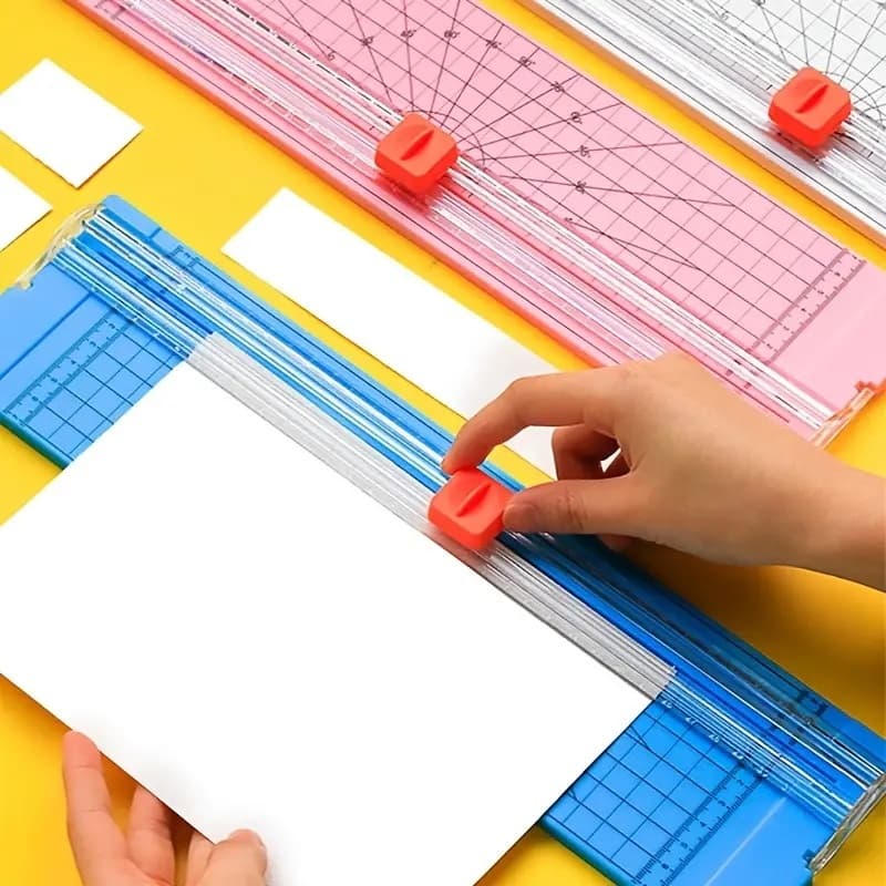 Guilhotina Cortador De Papel A4 Portátil Fácil Manuseio Escritório