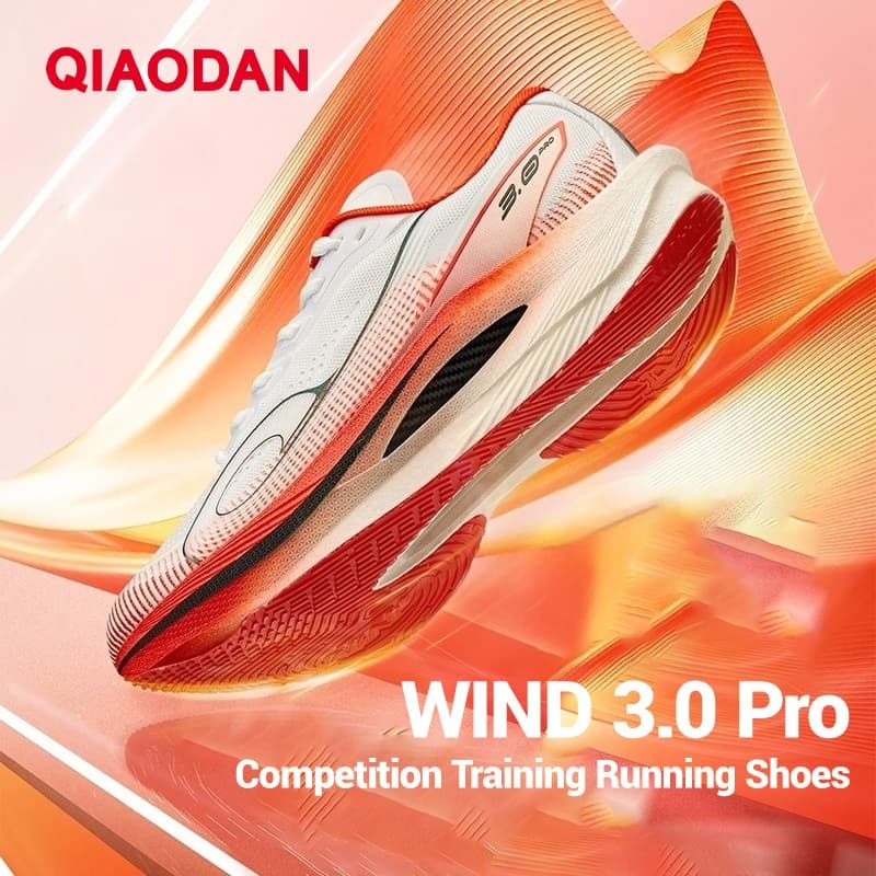 Qiaodan Wind 3.0 Pro Mulheres Tênis De Corrida Maratona Placa De Carbono Rebote Estável QDB022252298T-&