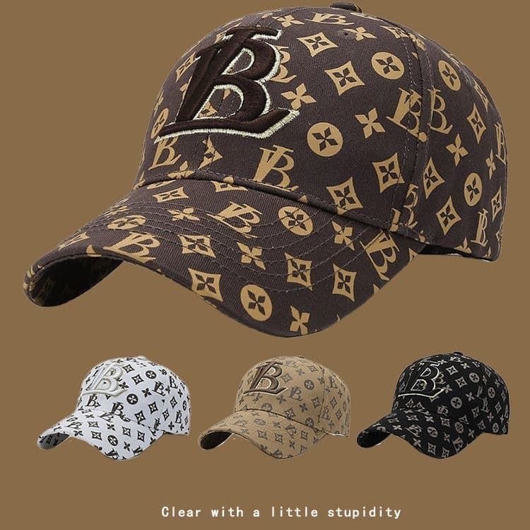 Novo estilo bordado boné de beisebol cor cáqui masculino feminino protetor solar chapéu de sol