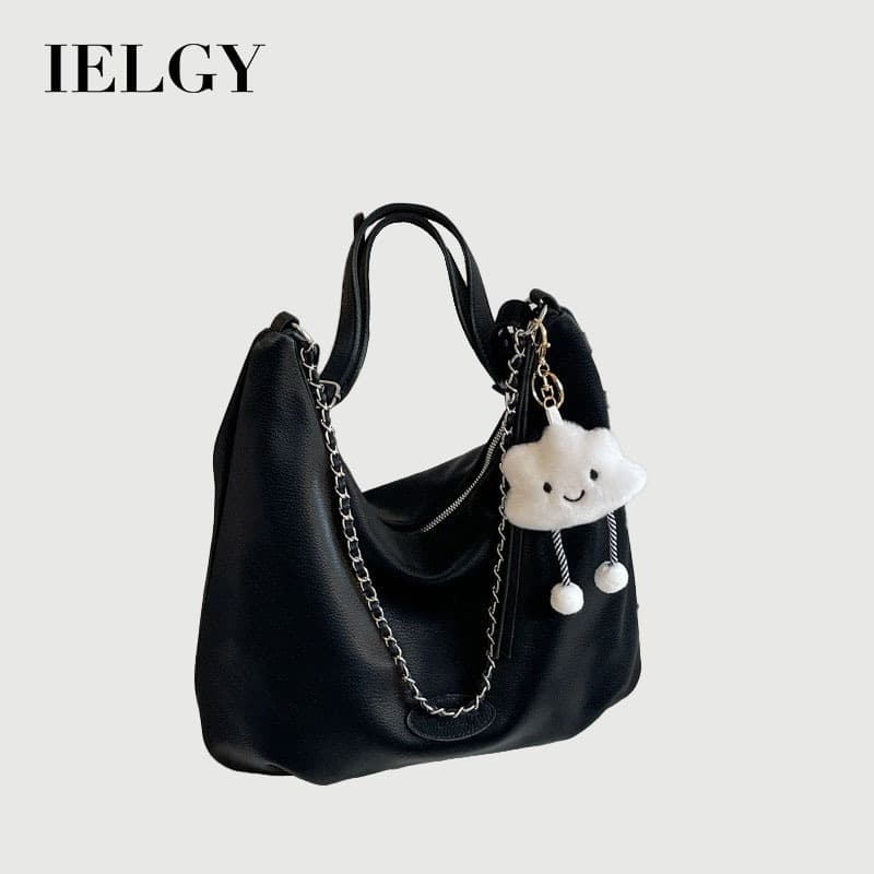 IELGY Simples Casual Superfície Macia Bolsa de Viagem de Grande Capacidade Moda Trabalho Mensageiro de Um Ombro