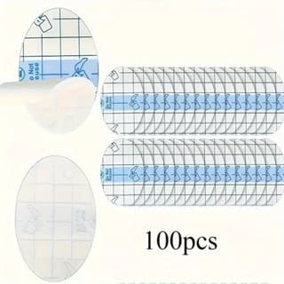 Kit 100pcs Adesivo Impermeável Orelha Banho Natação Infantil Adulto Bons