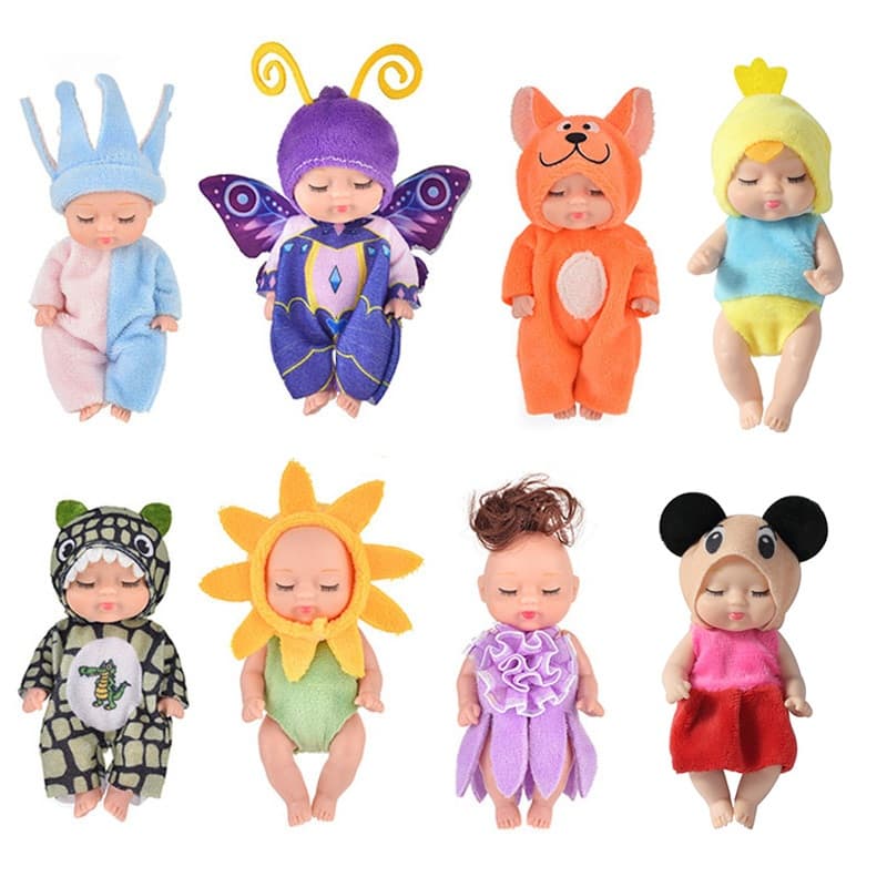 Bebe Reborn Silicone Sólido Realista Mutável Boneca Menina Brinquedos Infantis