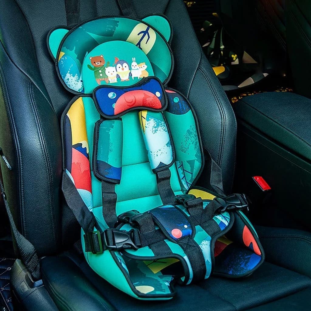 Adequado para cadeiras auto para crianças dos 0 aos 12 anos, almofadas de assento de segurança para bebés dos 9 aos 36kg