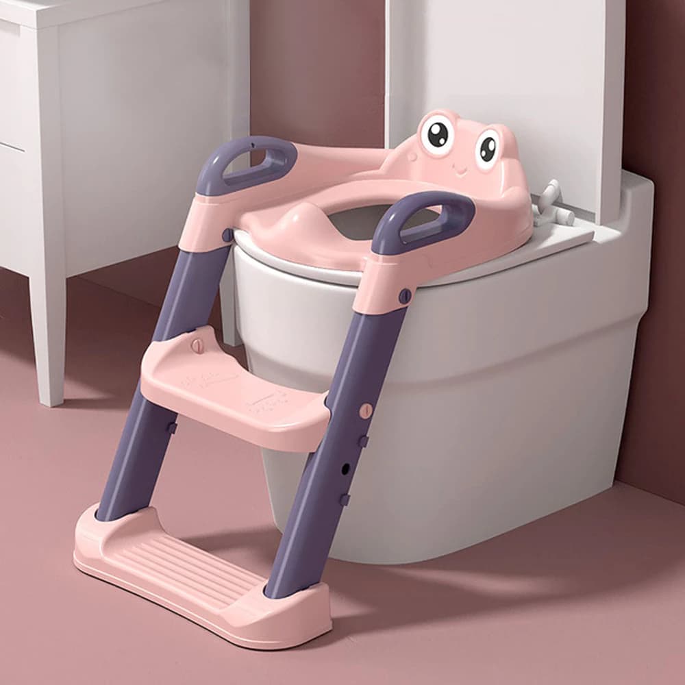 Penico Infantil Com Assento Redutor De Escada Vaso Sanitário , De Desenho Animado