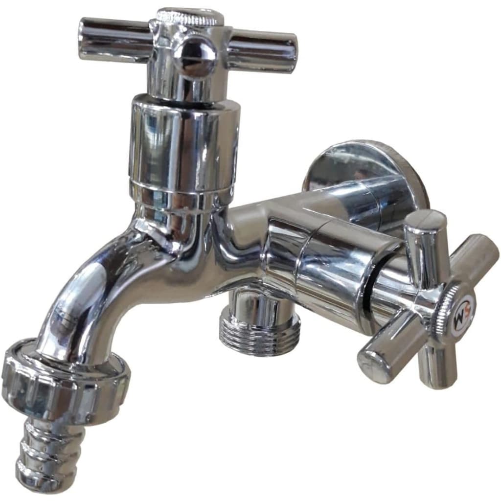 Torneira De Plástico Para Tanque , Máquina De Lavar Louça Ou Com Duas Saídas , Mecanismo De Troca 3/4