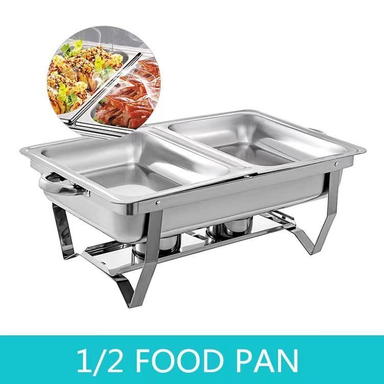 9 Litros 1/3 Panelas Banho Maria 2/3 Cubas Buffet Rechaud Inox