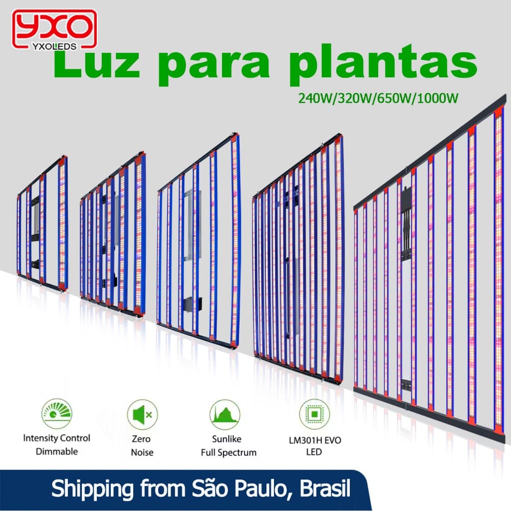 1000w/650W/240W Led grow light Samsung LM 301H EVO Placa Quântica Dimerizável Phytolamp Para Plantas De Interior Crescem
