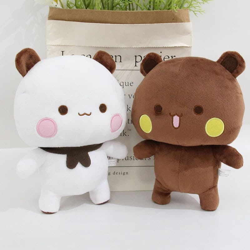 Mmluck BUBU DUDU Panda boneca bonito Emoticon pacote boneca bidimensional Anime mercadoria dos desenhos animados travess