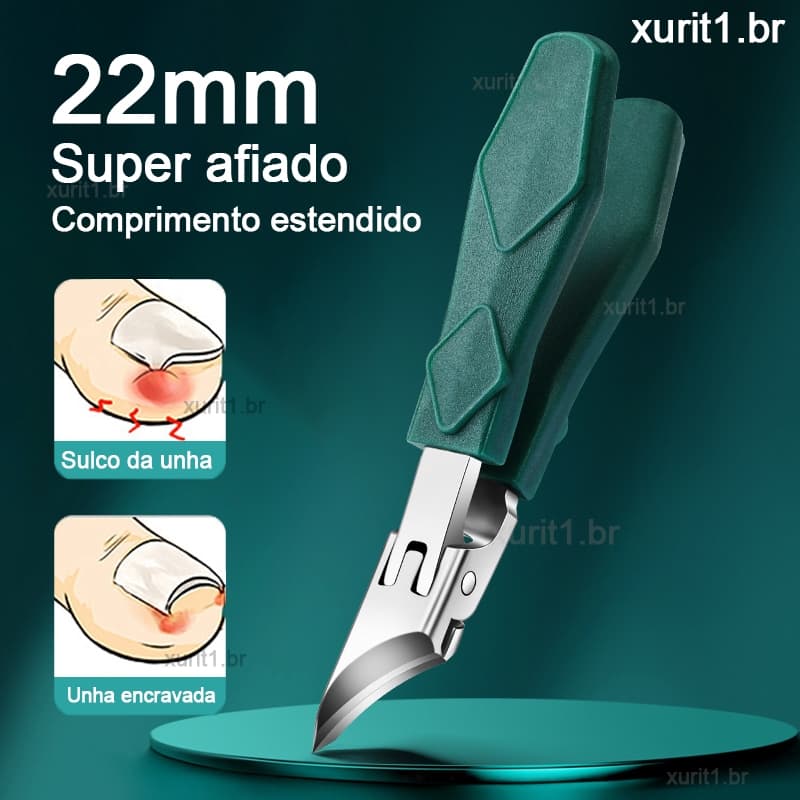 Cortador De Unhas Angular Ergonômico Inclinado Anti-Respingo Guarnição Pinças De Cutícula Para Idosos Domésticos