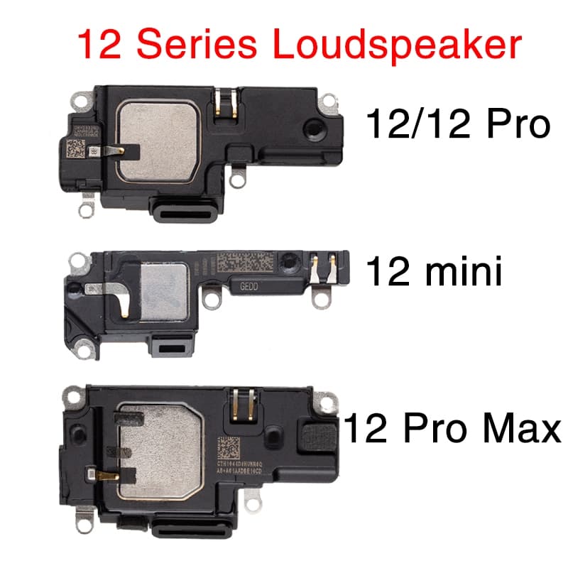 Alto-Falante Para iphone 12 Pro Max Mini Inferior Campainha Cabo Flexível Peças De Reposição