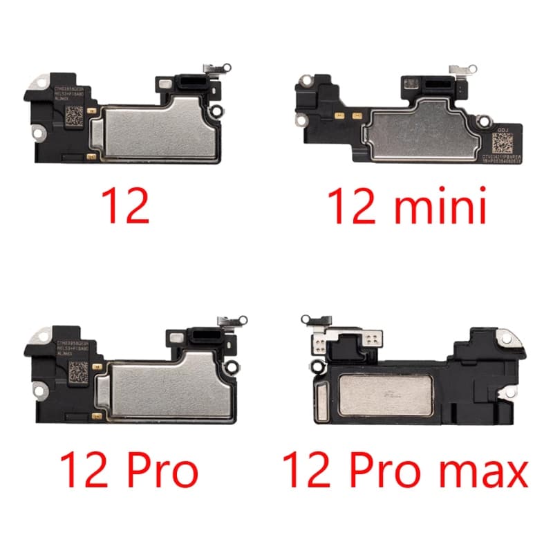 Fone De Ouvido Alto-Falante Para iPhone 12 Pro Max Mini Reparação Som Frontal Peças Reposição