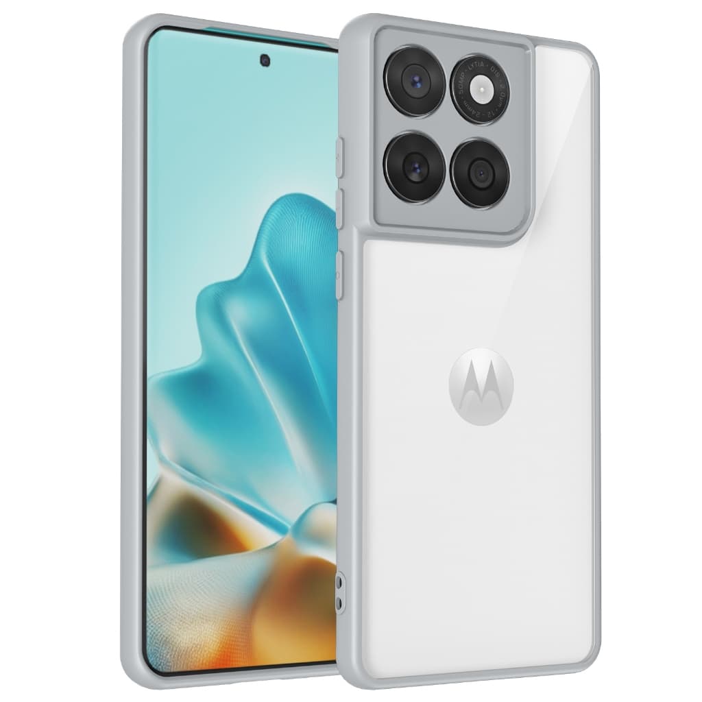 Capa Para Motorola Moto G56 G86 G75 5G Edge 60 Fusion 60 Pro Lente Protetora Acrílica Dura Telefone